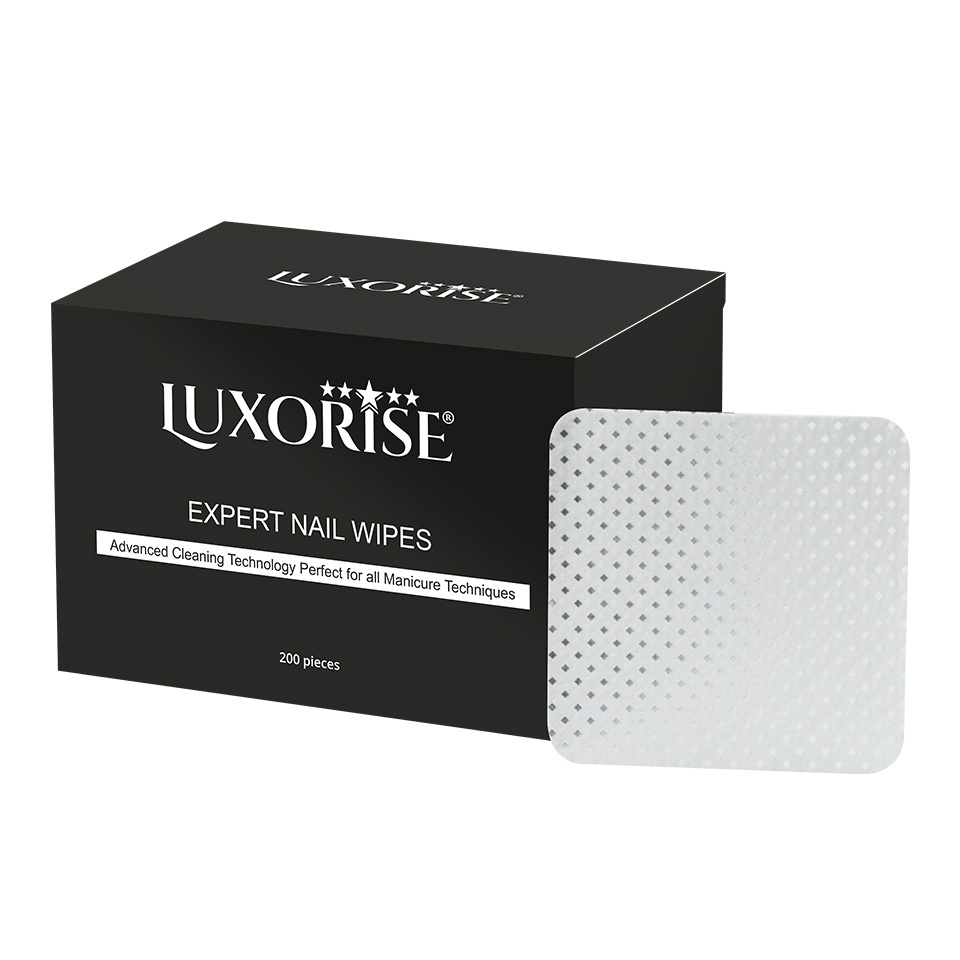 Servetele Unghii Luxorise, 200 Buc, Fără Scame
