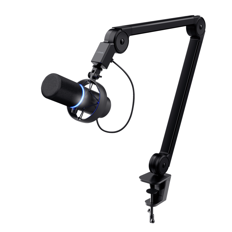 Microfon Trust GXT 255+ Onyx USB Profesional Negru