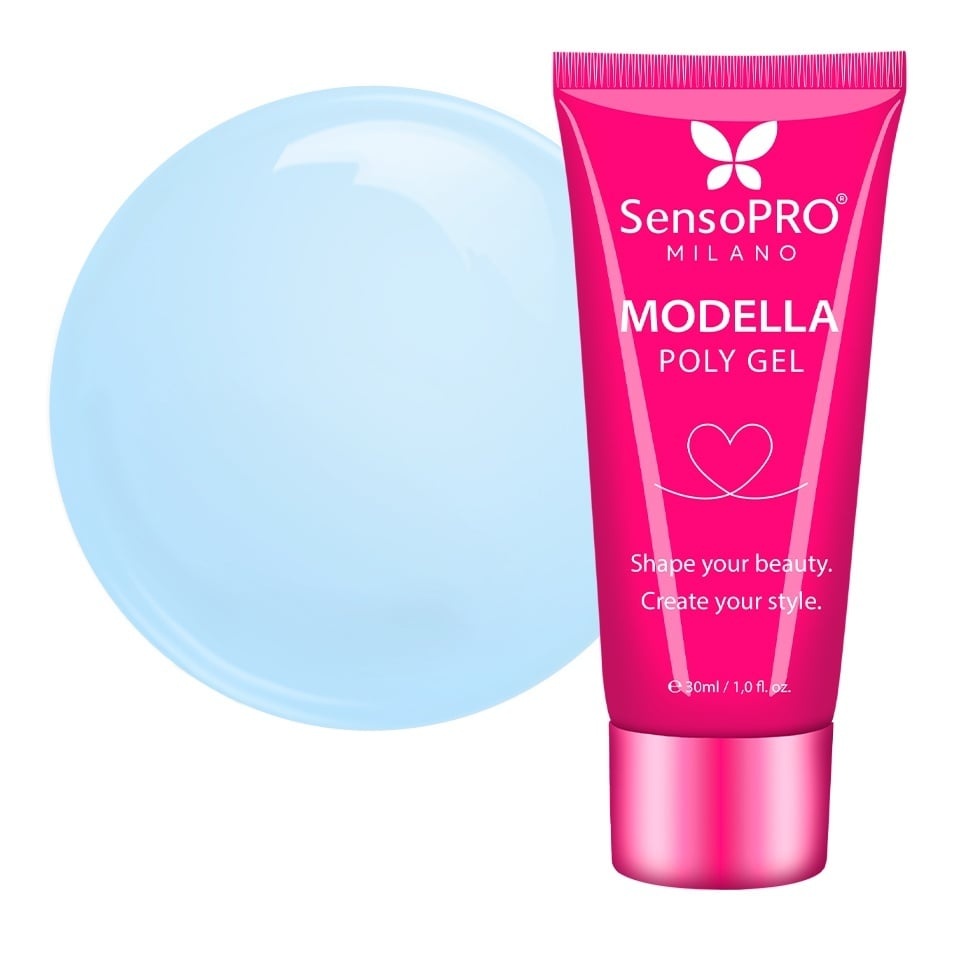 Polygel MODELLA SensoPRO Milano - Sky Whisper, 30ml