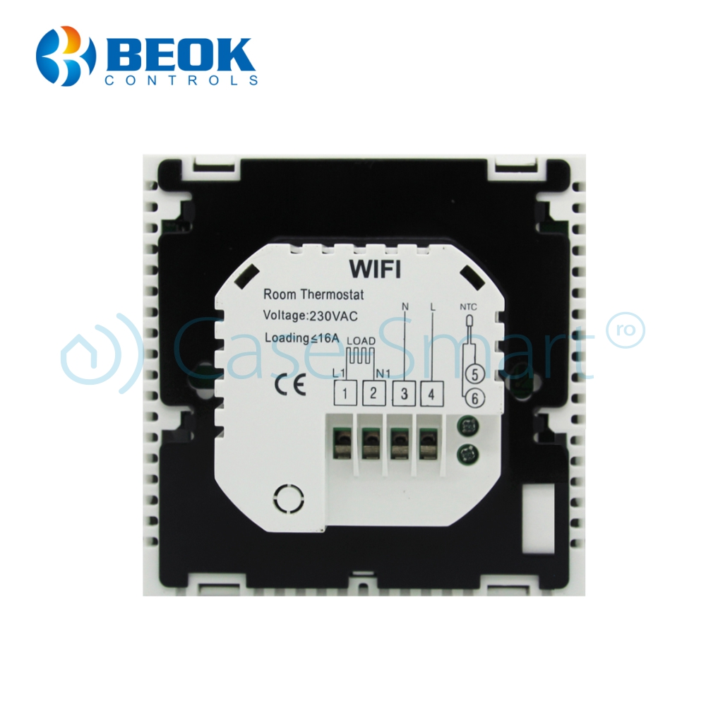 Termostat Wi-Fi BeOk TDS21 pentru pardoseală - imagine 4