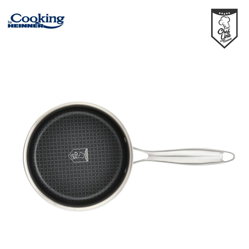 Caserolă Inox Heinner Titanium3 2L - Capac Sticlă 3 Straturi - imagine 8