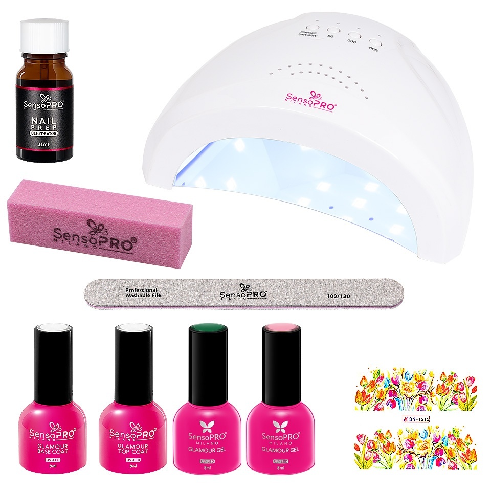 Kit Oja Semipermanenta Glamorous Start | Kitunghii - imagine 2
