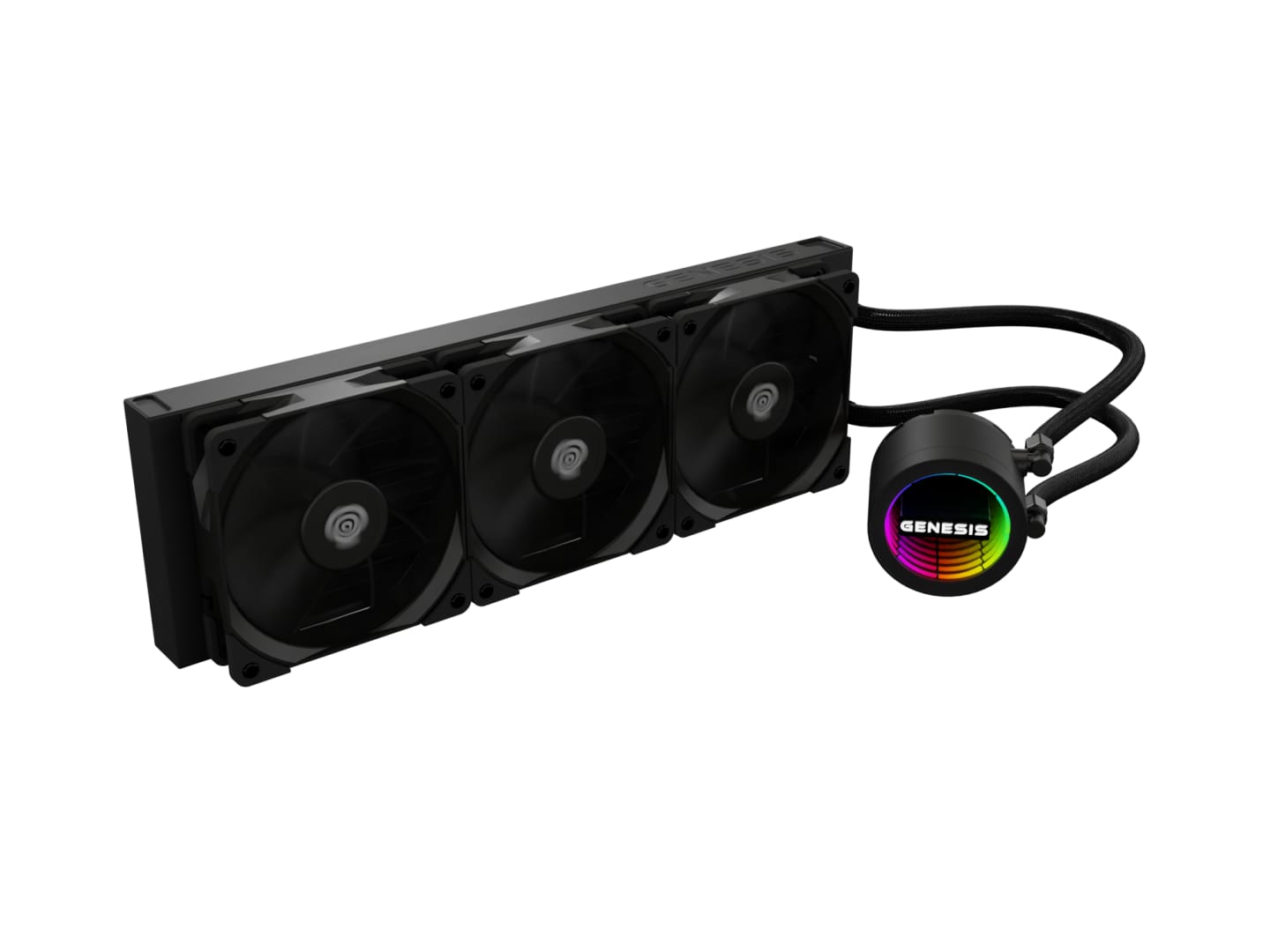 Cooler Procesor Genesis Hydria 360 ARGB | Liquid Cooling 360mm - imagine 3