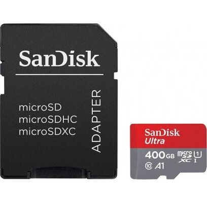 SanDisk MicroSDXC 400GB + Adaptor SD - imagine 2