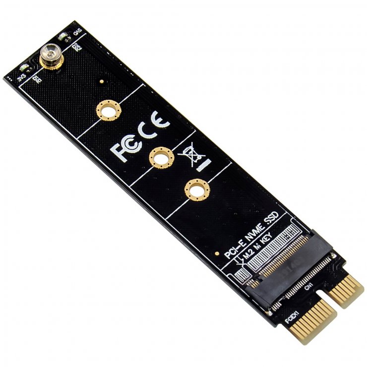 Adaptor InLine IL76619H PCIe x1 la M.2 NVMe SSD