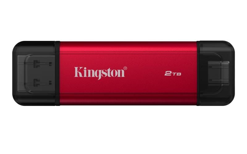 SSD Extern Kingston 2TB USB-A si USB-C - Transfer Rapid - imagine 2