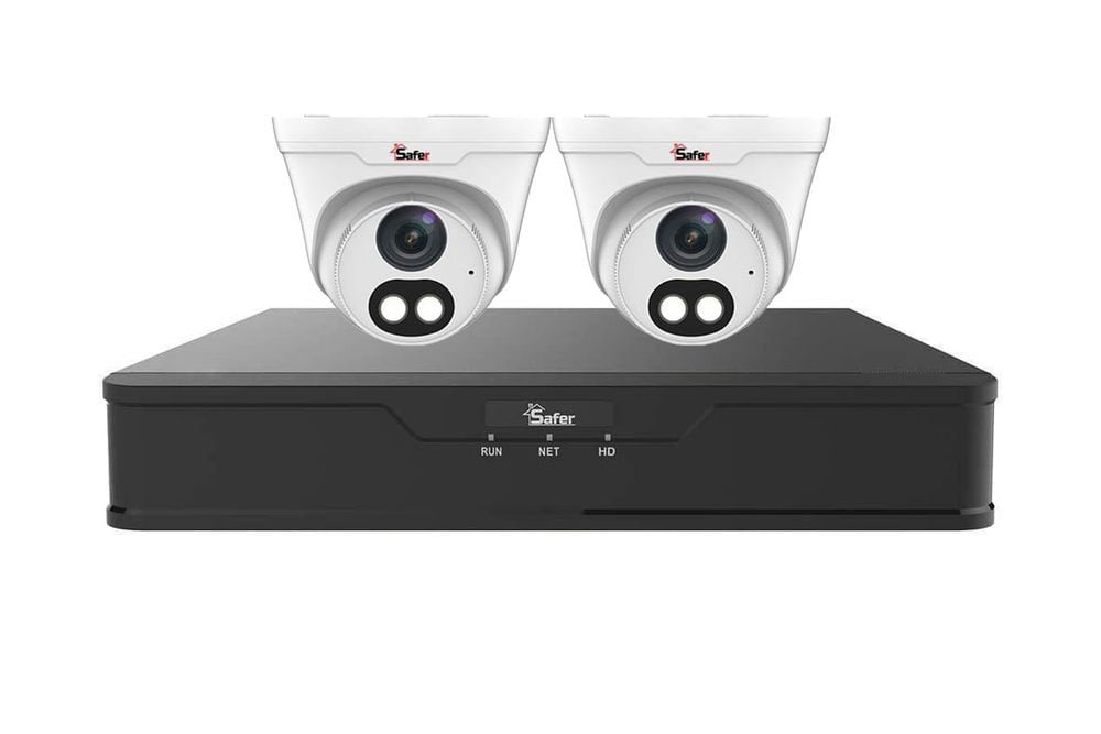 Kit supraveghere Safer 2 camere Full HD PoE