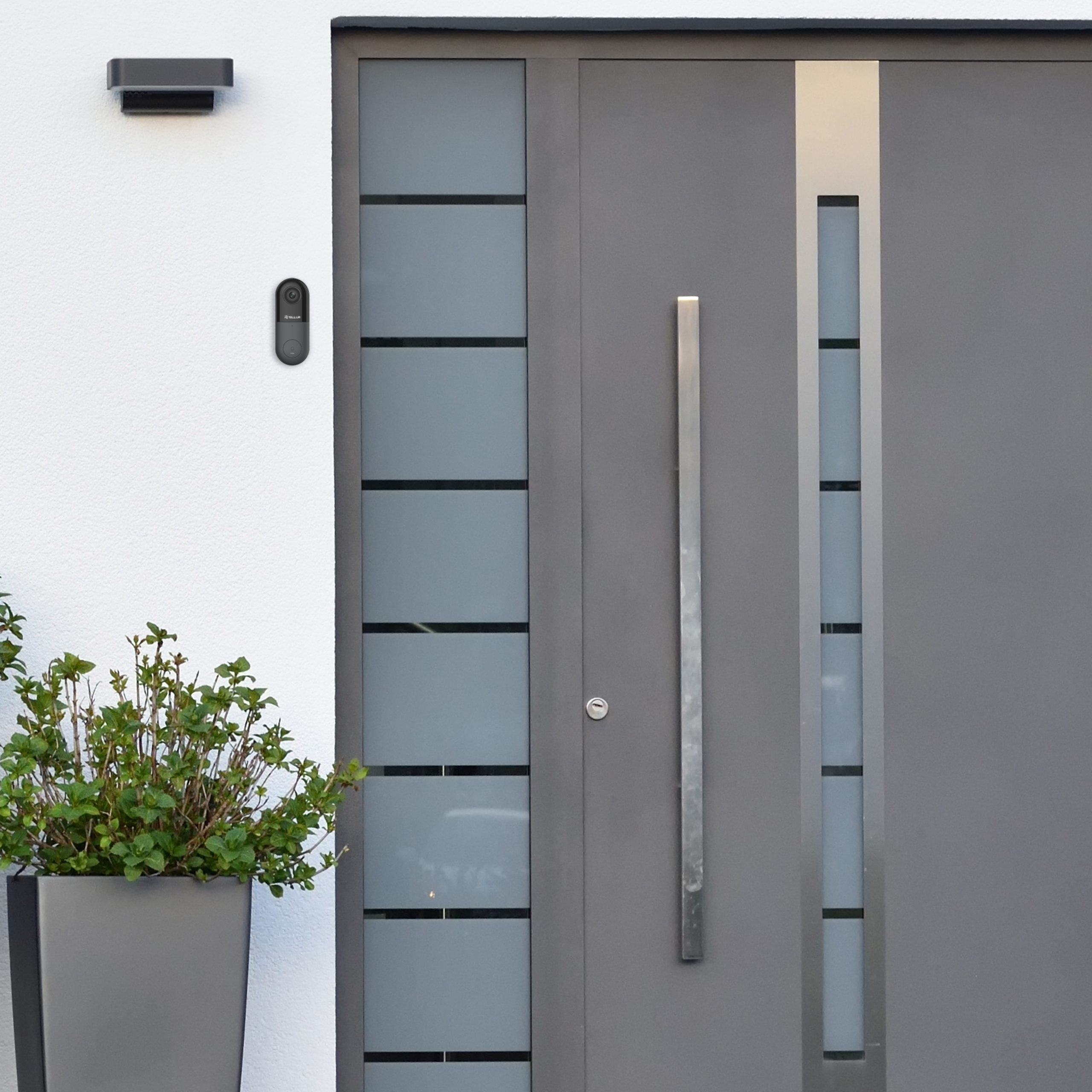 Videointerfon Tellur Wi-Fi 1080P, 130°, IP54 - imagine 11