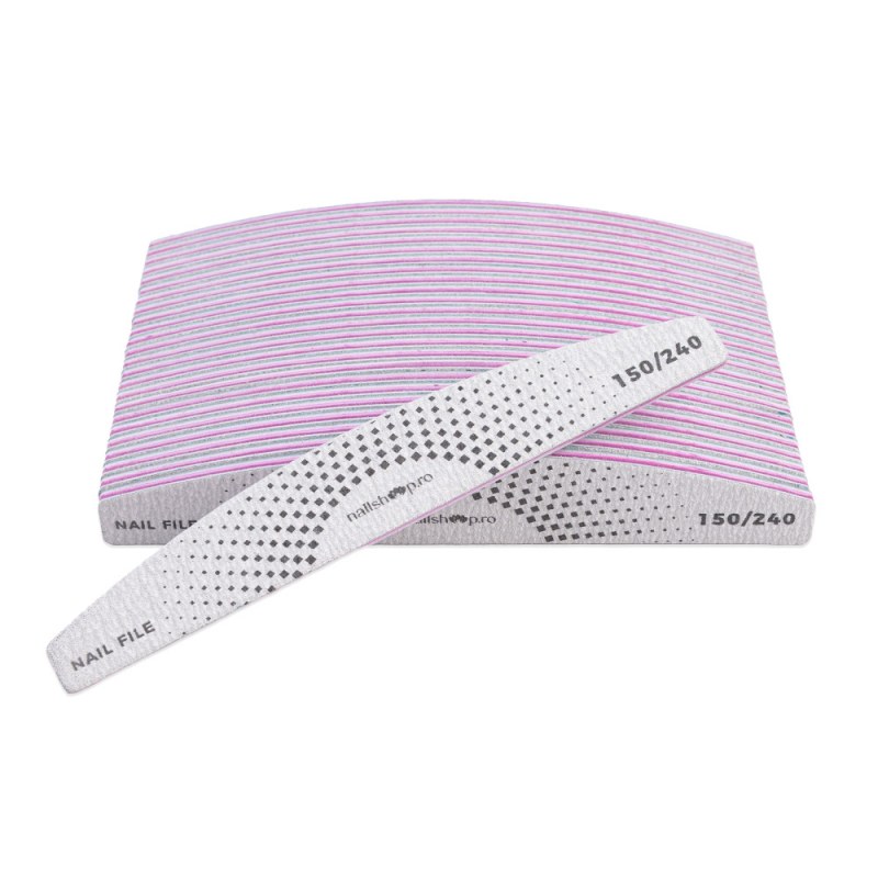 Pila Semiluna Nailshop 150/240 - Set 25 Buc