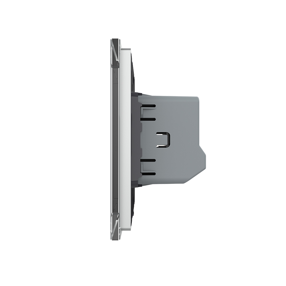 Buton Sonerie Touch LIVOLO, Sticlă, Design Modern - imagine 15