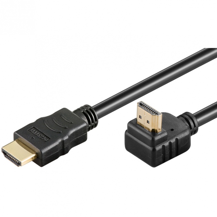 Cablu HDMI 4K 10m Unghi 90° T-T | Oem