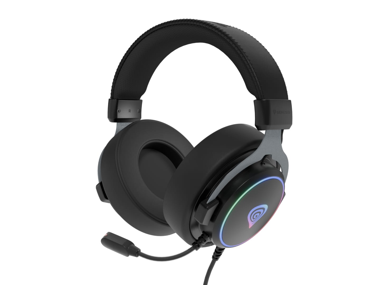 Casti Gaming Genesis Neon 764 7.1 Surround USB RGB - imagine 2