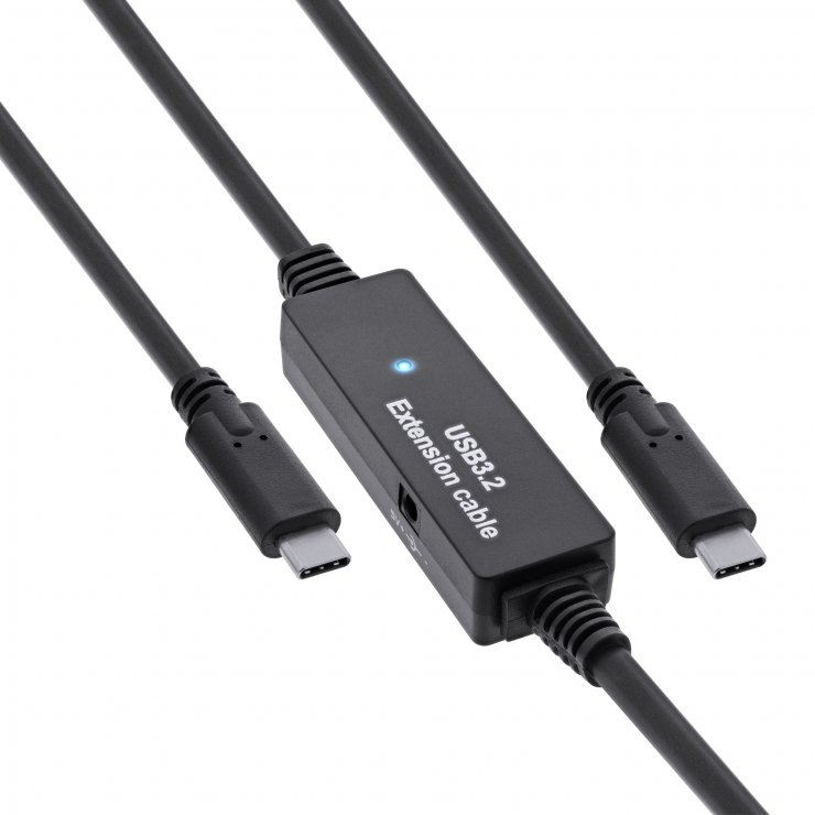 Cablu Activ USB 3.2 Gen1 C-T 15m InLine