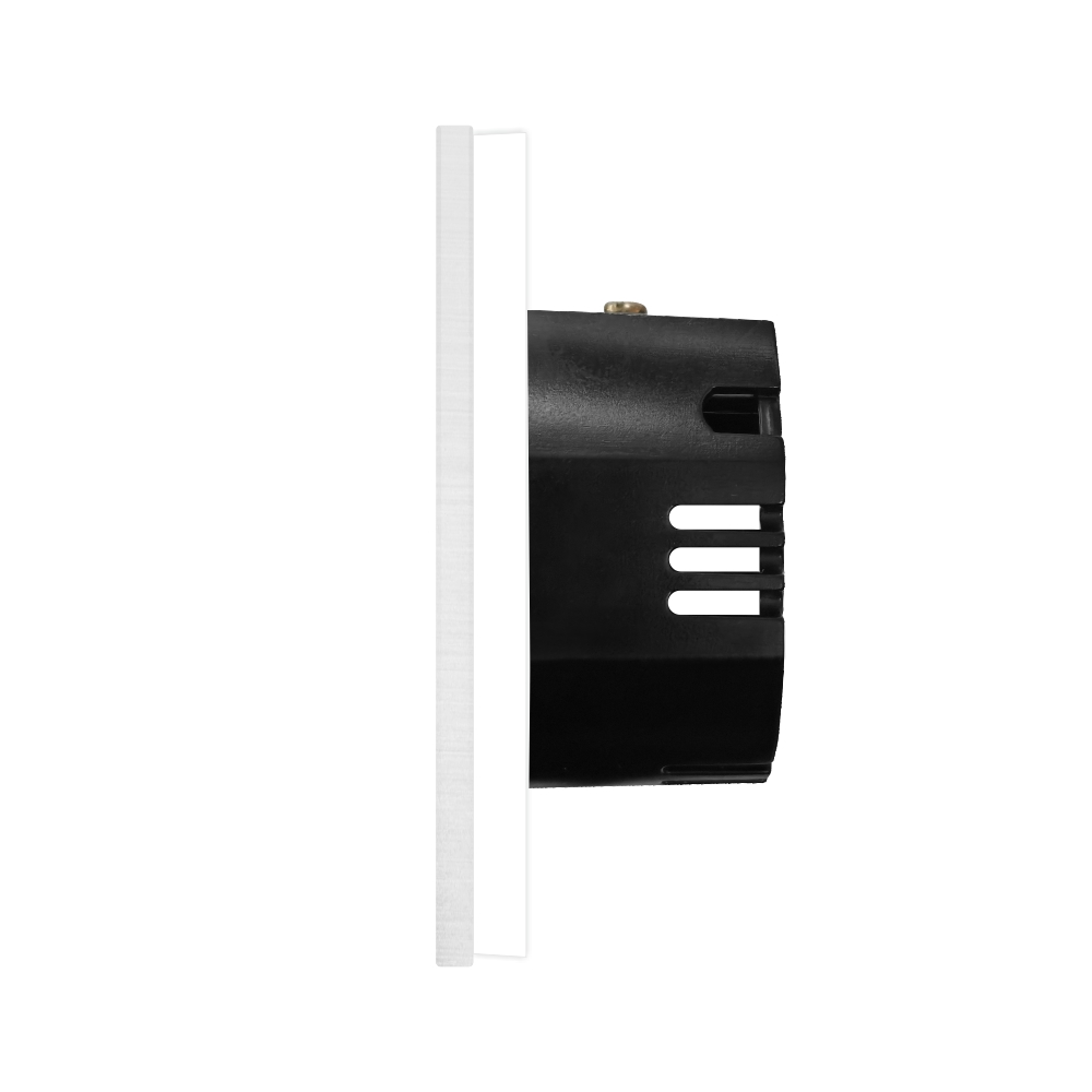 Variator Touch Sticlă LUXION, RF433, Aluminiu - imagine 3