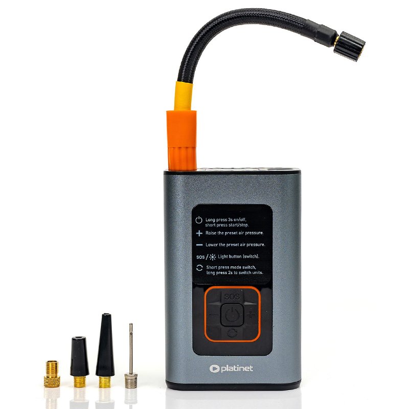 Compresor Auto Portabil Platinet PTC22 4000mAh