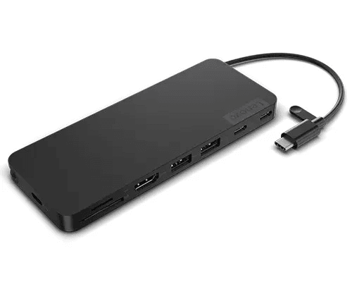 Lenovo USB-C Slim Travel Dock - Compact și Portabil - imagine 6
