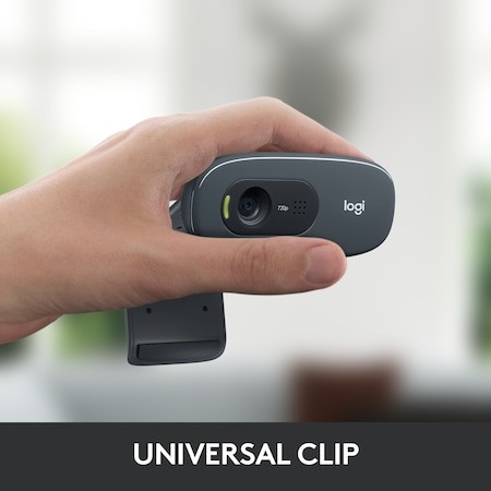 Webcam Logitech C270 HD 720p - Apeluri Video Clare - imagine 4