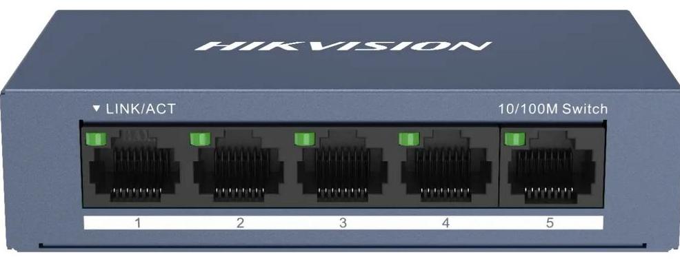 Switch Hikvision 5 Porturi Metal Plug&Play