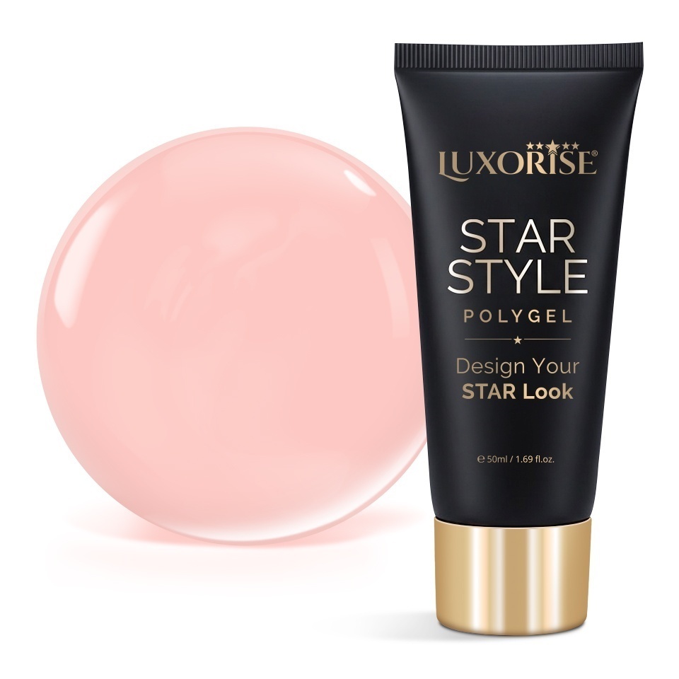 Polygel LUXORISE STAR STYLE - STAR SIGNATURE Collection, Melted Caramel, 50ml
