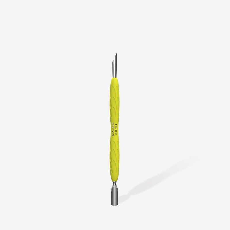 Pusher Cuticule Staleks Pro UNIQ PQ-10/2 Yellow