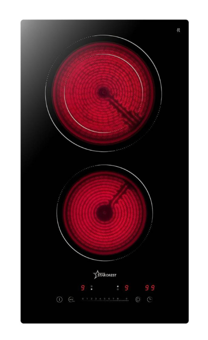 Plita Starcrest SEH-30P2, 2 Zone, Touch Control