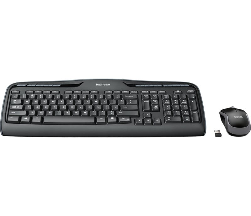 Kit Wireless Logitech MK330 - Tastatura + Mouse M215 Negro - imagine 8