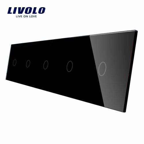 Panou 5 Touch-uri Livolo Sticlă - imagine 2