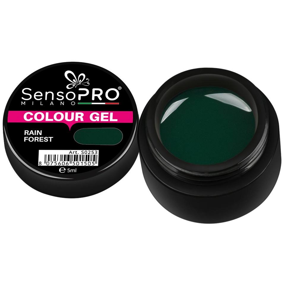Gel UV Colorat Rain Forest 5ml SensoPRO