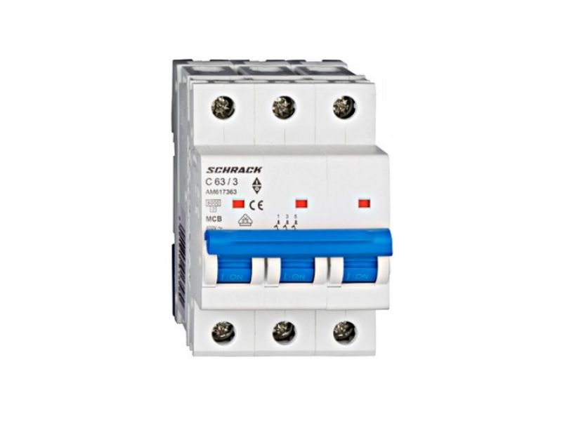 Siguranta Tripoalara Schrack C63A - Protecție Avansată