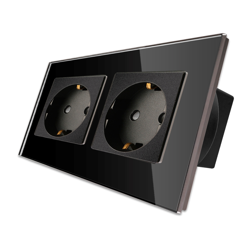 Priza Dubla Sticla LUXION IP45 - Siguranta si Design - imagine 5