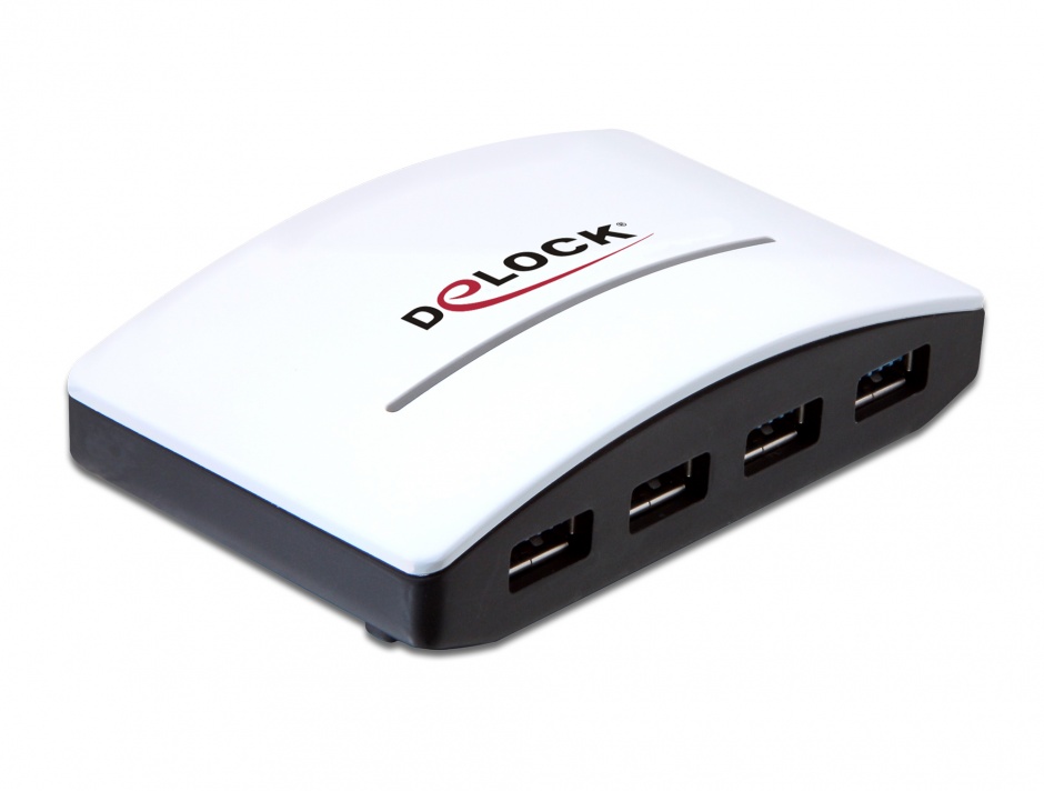 Hub USB 3.0 4 Porturi Delock, Alimentare Externă