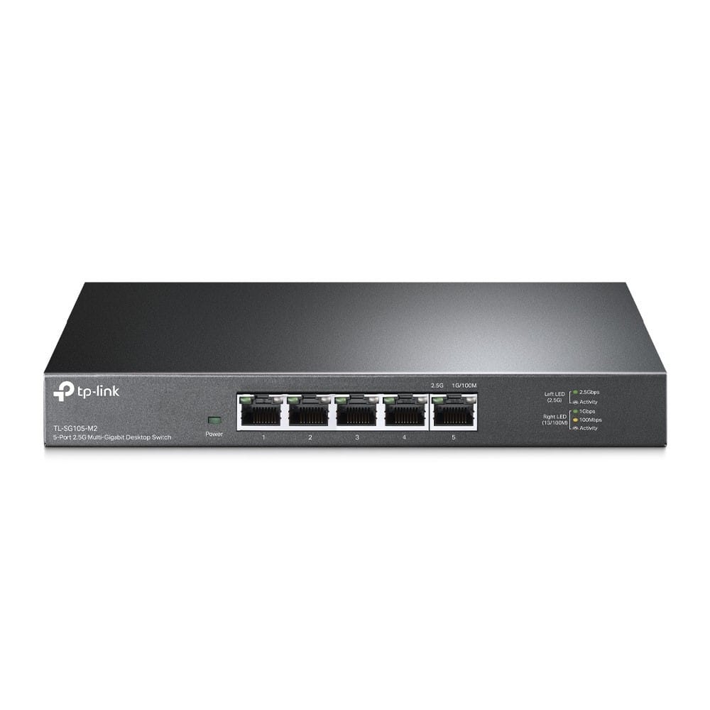 Switch TP-LINK TL-SG105-M2 5 Porturi 2.5G - Rețea Ultra-Rapidă - imagine 2