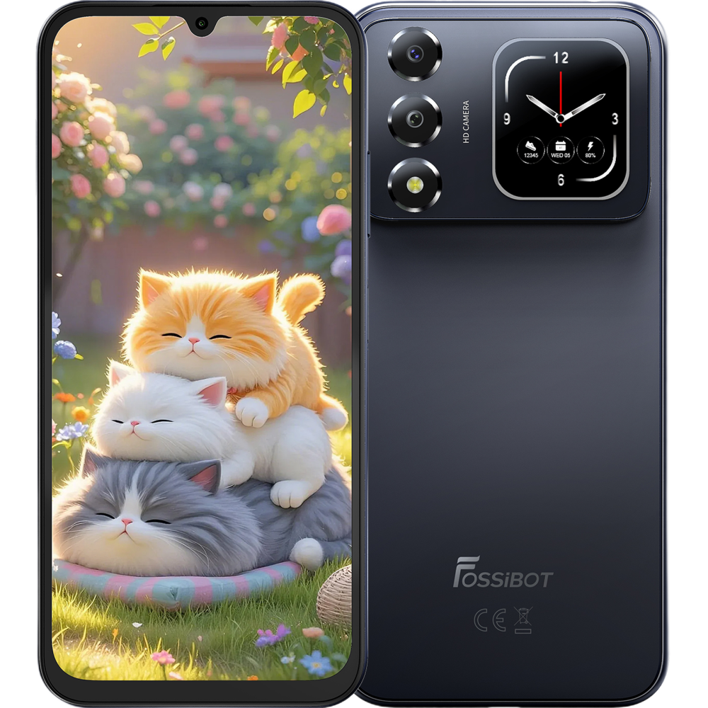 Telefon Fossibot S7, 8GB RAM, 256GB, 5000mAh, Android 16