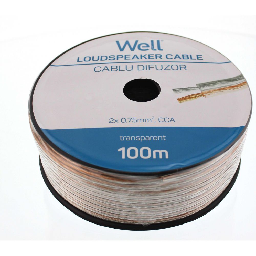 Cablu Difuzor Transparent 100m, Well
