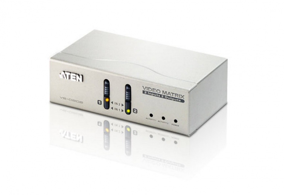 ATEN VS0202 Video Matrix VGA/Audio 2x2