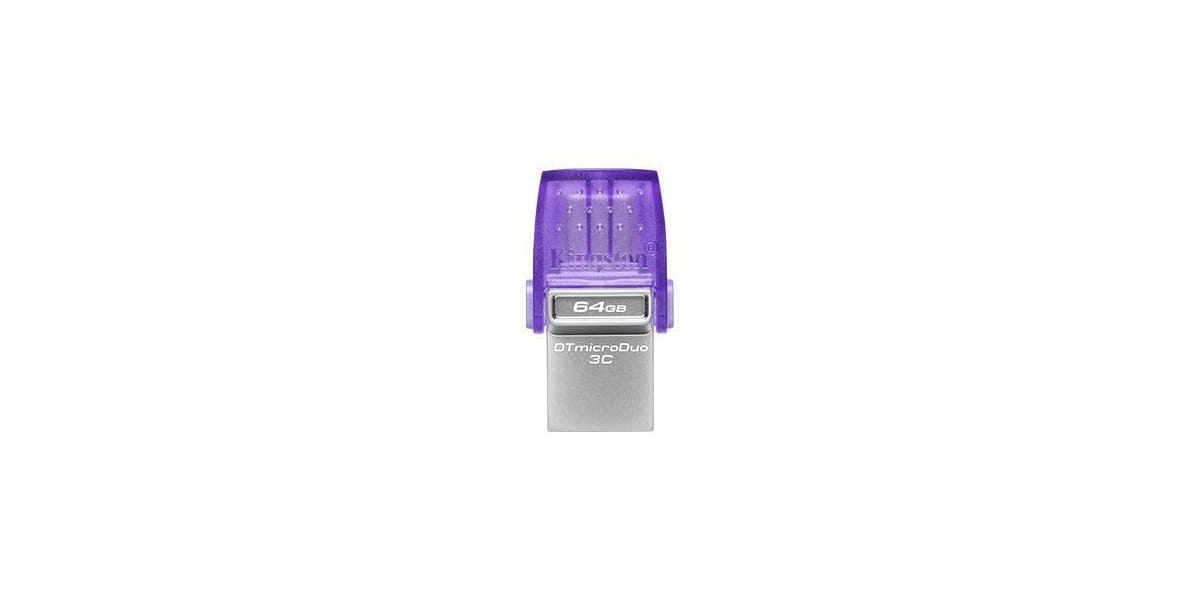 Memorie USB Kingston microDuo 3C 64GB Dual Type-C - imagine 2