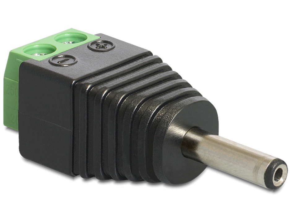 Adaptor Delock DC 1.3x3.5mm la Bloc Terminal