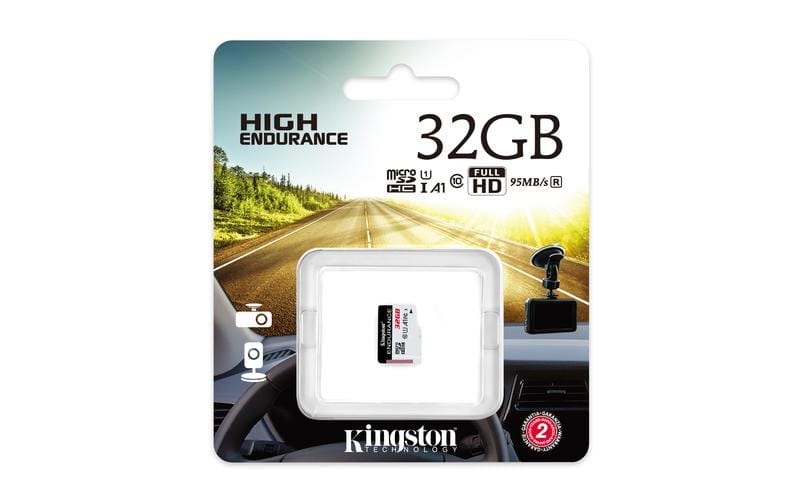 Card MicroSD Kingston 32GB UHS-I U1 - Camere Auto & CCTV - imagine 3