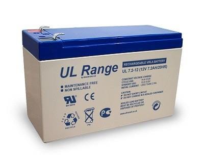 Acumulator ULTRACELL 12V 7.2Ah - Fără Întreținere, Tehnologie AGM - imagine 2