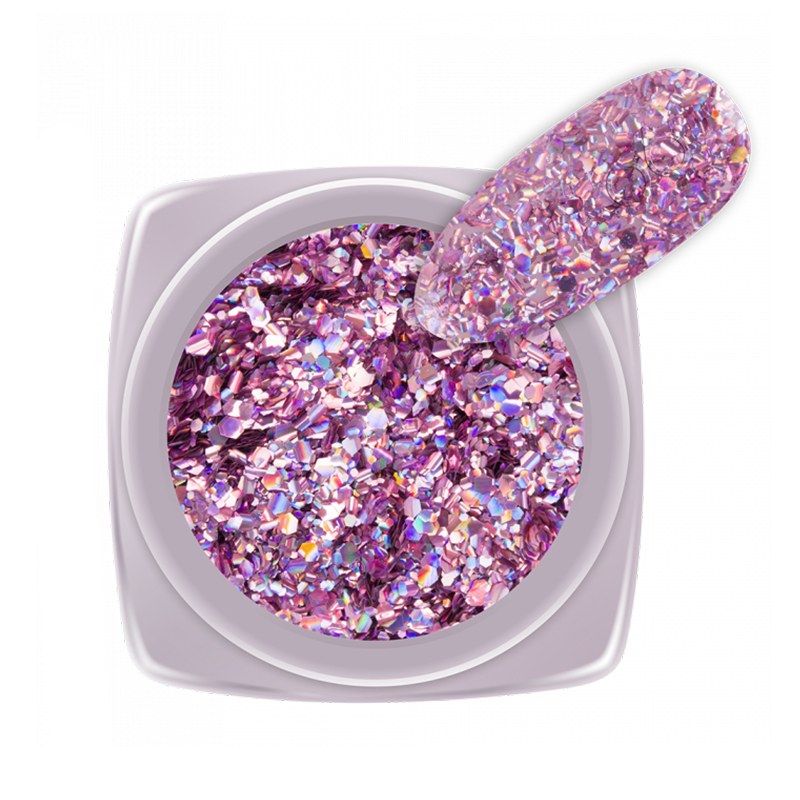 Shavings Glitter mix Nr.06 Nailshop | Manichiură Strălucitoare