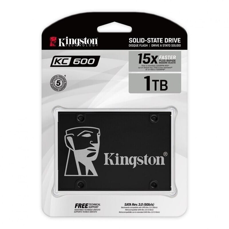 SSD Kingston KC600 1TB SATA III - Performanță și Fiabilitate - imagine 4