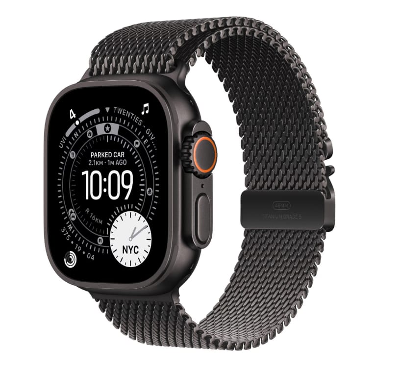 Apple Watch Ultra 3 GPS+Cellular 49mm - Titan Negru - imagine 3