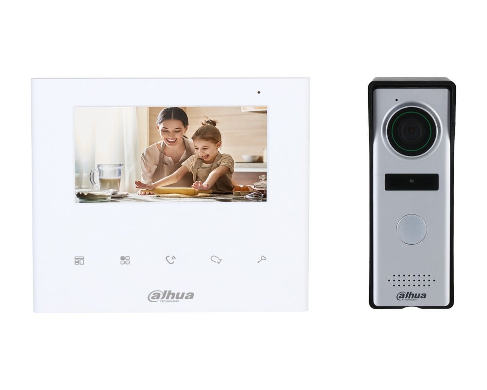 Kit Videointerfon Dahua KTA04 - Securitate Casa