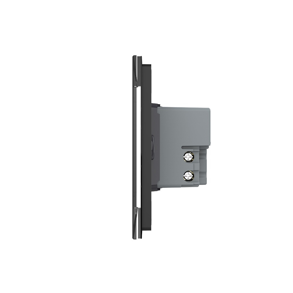 Intrerupator Touch Livolo CVADRUPLU Sticla Standard Italian - imagine 7