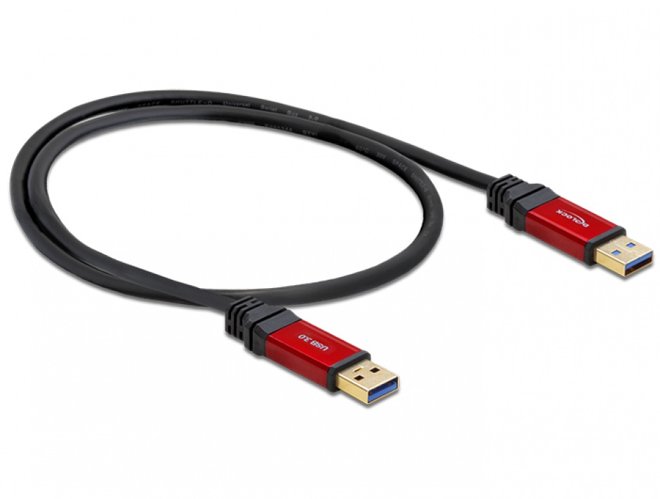 Cablu USB 3.0 Premium T-T 1m Delock