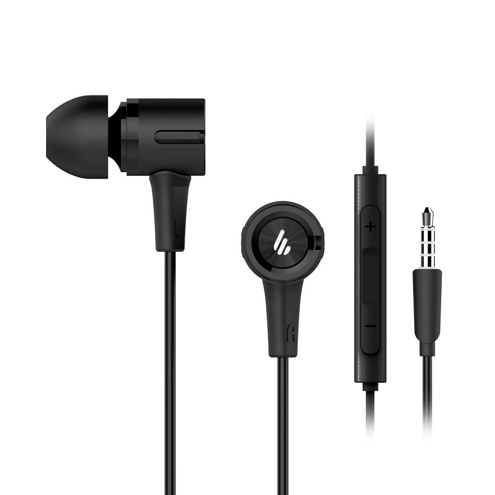 Căști Edifier P205-BK Intraauriculare cu Microfon - Negru