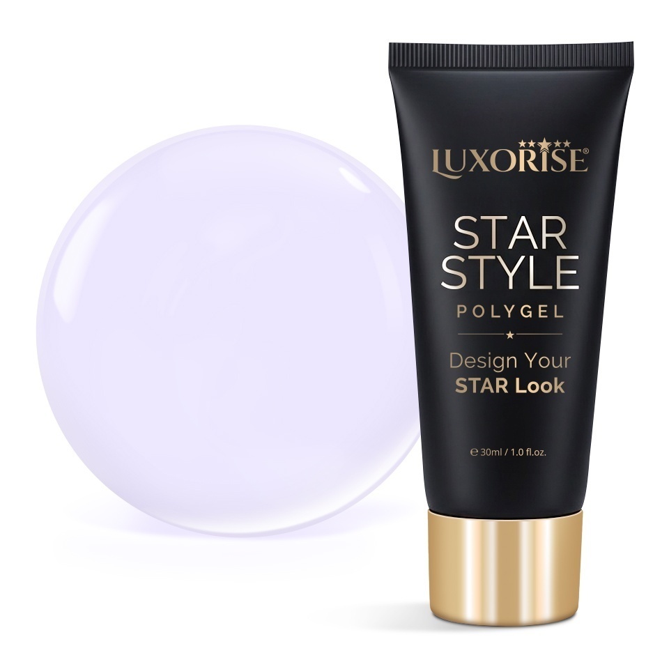 Polygel LUXORISE STAR STYLE - STAR DREAM Collection, Lilac Dreamscape, 30ml