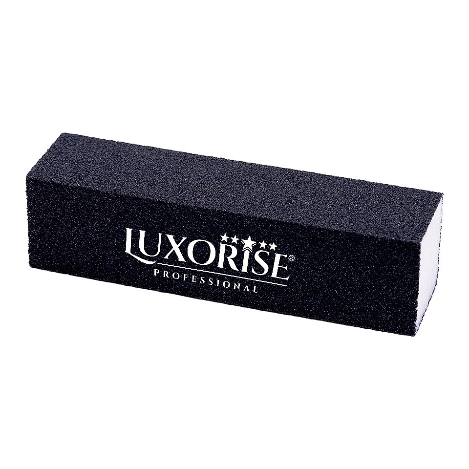 Buffer Unghii Luxorise Granulație Medie, Negru