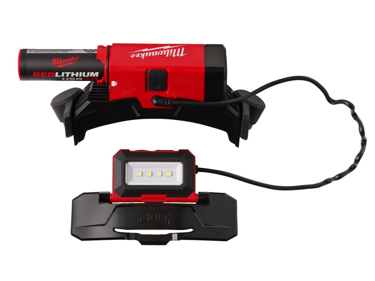 Milwaukee Bolt 600LM Lanterna Cască Reîncărcabilă