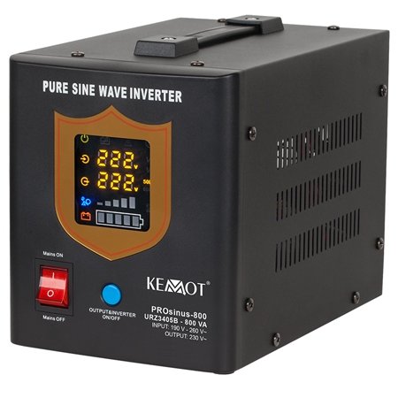 UPS Kemot URZ3405B 800VA/500W centrale termice, sinus pur